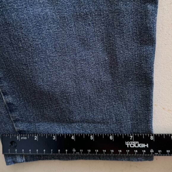 Lauren Jeans Co. Ralph Lauren Capri Jeans Womens Sz 8 Blue Denim Hi Rise Stretch - Picture 12 of 12